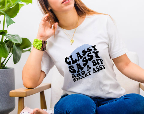 Sassy Wavy Text Sublimation Designs Bundle, 20 Designs, Sassy Groovy PNG Files For Sublimation, Funny Sublimation Files Sublimation HappyDesignStudio 