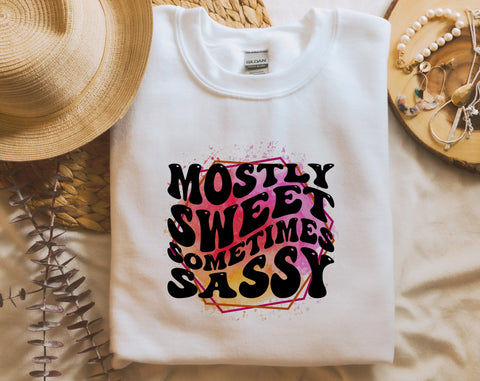 Sassy Wavy Text Sublimation Designs Bundle, 20 Designs, Sassy Groovy PNG Files For Sublimation, Funny Sublimation Files Sublimation HappyDesignStudio 