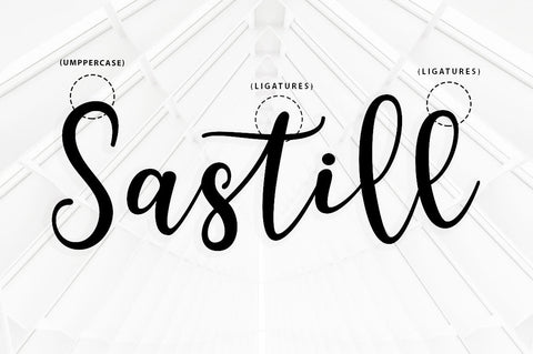 Sastill Script Font muhammadzeky 