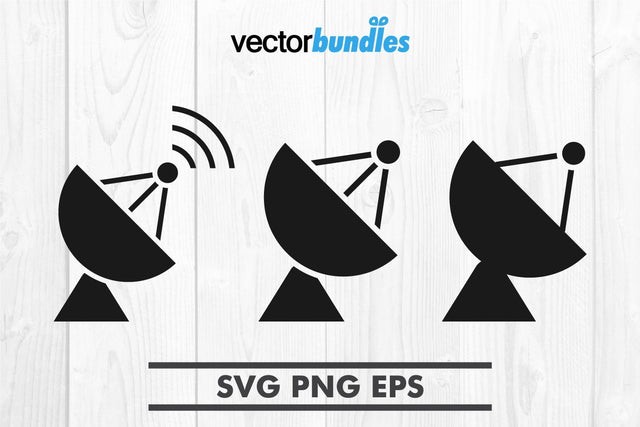 Satellite parabole clip art svg SVG vectorbundles 