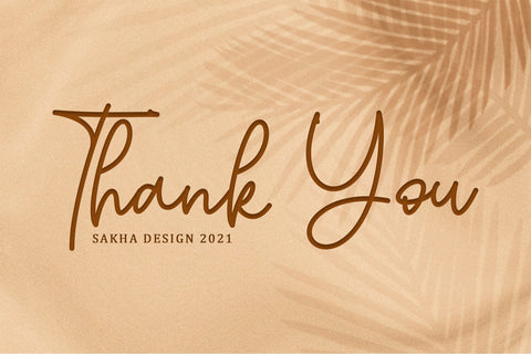 Satherday Font Sakha Design Studio 