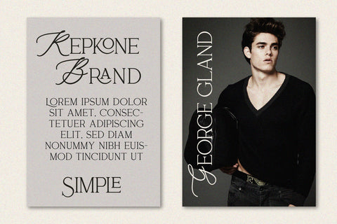 Satreva Nova - A Charming Font Duo Font Balevgraph Studio 