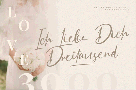 Sattersoon Font Garisman Studio 