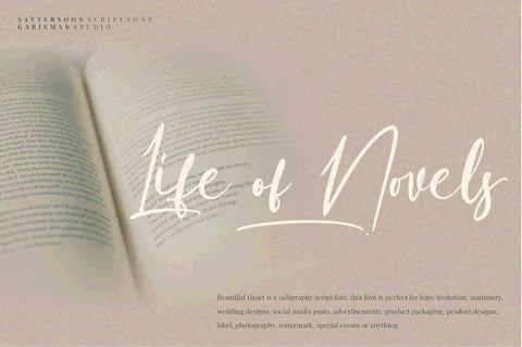 Sattersoon Font Garisman Studio 