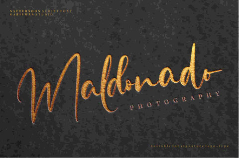 Sattersoon Font Garisman Studio 