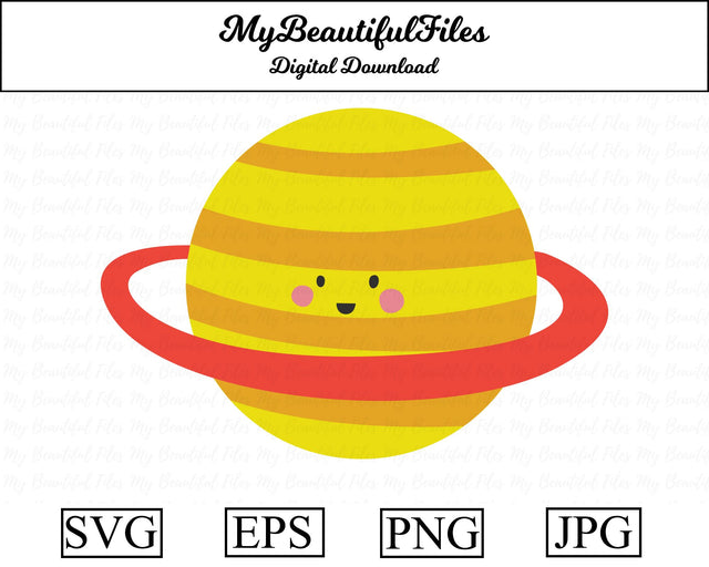 saturn - space SVG MyBeautifulFiles 