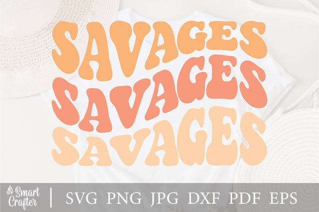 Savages Svg, Savages Mascot Leopard Svg, Game Day Svg, Digital Silhouette Cut File, Instant Download SVG Fauz 