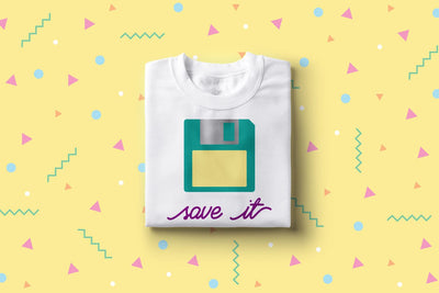Save It Floppy Disk SVG Designed by Geeks 