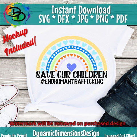 Save Our Children SVG DynamicDimensionsDesign 