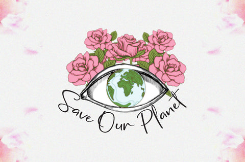 Save Our Planet Eye Sublimation Sublimation Jagonath Roy 
