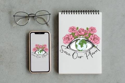 Save Our Planet Eye Sublimation Sublimation Jagonath Roy 