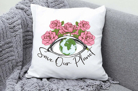 Save Our Planet Eye Sublimation Sublimation Jagonath Roy 