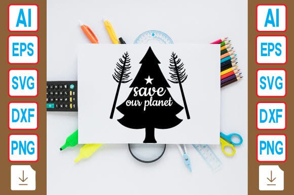Save Our Planet SVG Craftlabsvg24 
