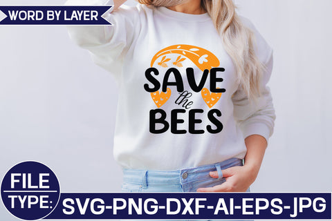 Save the Bees SVG Cut File SVG Studio Innate 