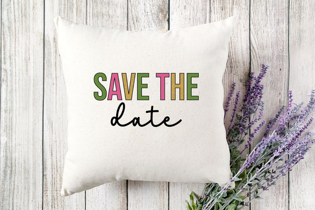 save the date Sublimation Sublimation SVGista 