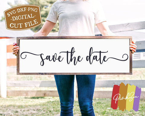 Save the Date SVG Files | Wedding Invitation Svg | Wedding Cards | Commercial Use | Digital Cut Files (1255803092) SVG PinkZou 