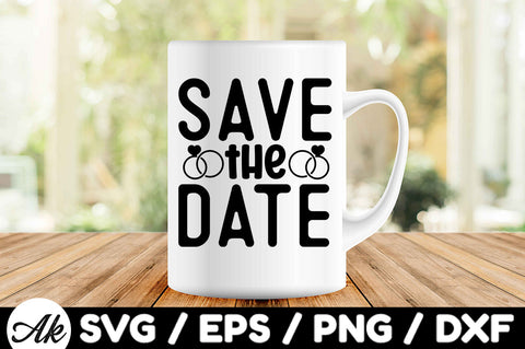 Save the date svg SVG akazaddesign 