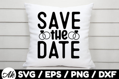 Save the date svg SVG akazaddesign 
