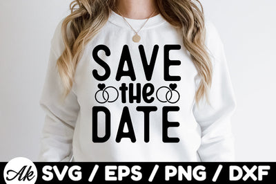 Save the date svg SVG akazaddesign 