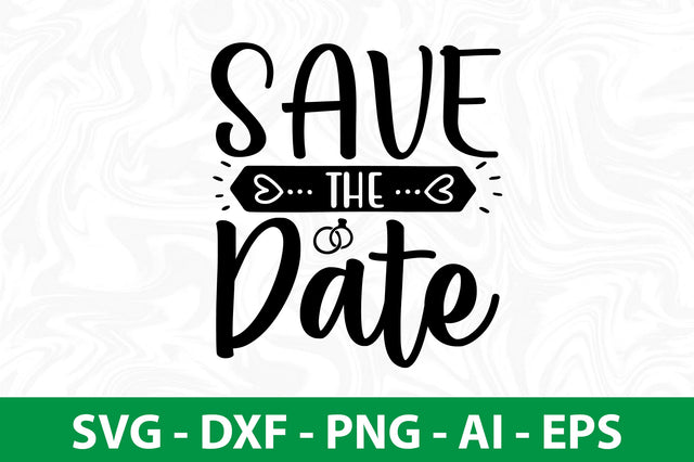 Save the Date svg SVG nirmal108roy 