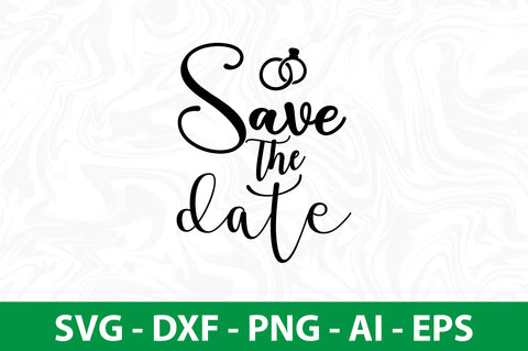 Save the Date svg SVG nirmal108roy 