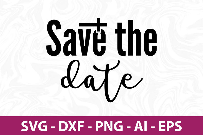 Save the Date svg SVG orpitasn 