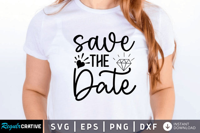 Save the date SVG SVG Regulrcrative 