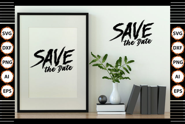 Save the Date svg SVG shah alam 