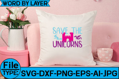 Save the Unicorns SVG Cut File SVG Studio Innate 