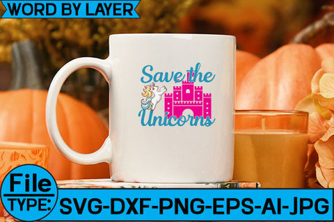 Save the Unicorns SVG Cut File SVG Studio Innate 