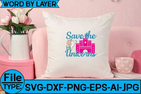 Save the Unicorns SVG Cut File SVG Studio Innate 