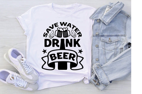 Save Water Drink Beer SVG SVG Creativeart88 