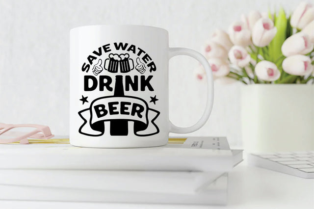 Save Water Drink Beer SVG SVG Creativeart88 