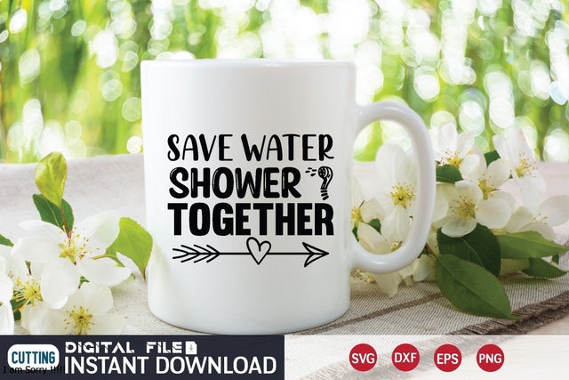 save water shower together SVG md faruk hossain 