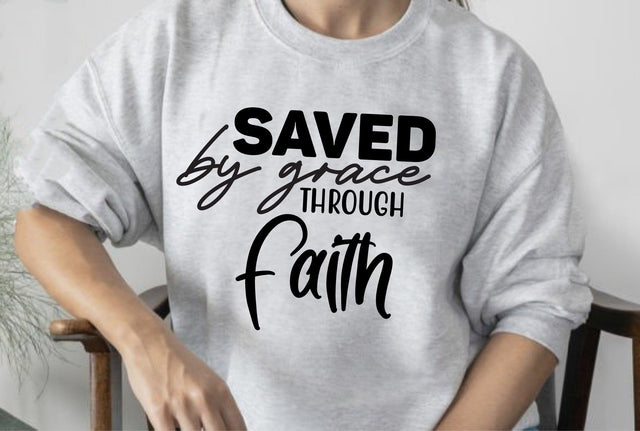 Saved by Grace Through Faith SVG orpitasn 