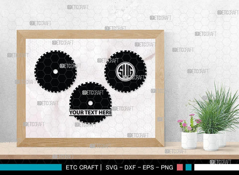 Saw Blade monogram, Saw Blade Silhouette, Saw Blade Svg, Steel Svg, Wheel Svg, Circular Saw Svg, SB00085 SVG ETC Craft 