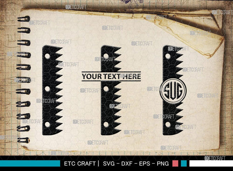 Saw Blade monogram, Saw Blade Silhouette, Saw Blade Svg, Steel Svg, Wheel Svg, Circular Saw Svg, SB00085 SVG ETC Craft 