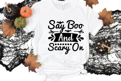 Say Boo And Scary On SVG CraftlabSvg29 
