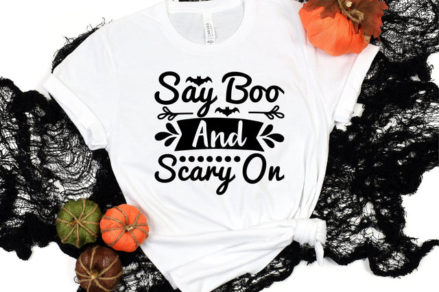 Say Boo And Scary On SVG CraftlabSvg29 