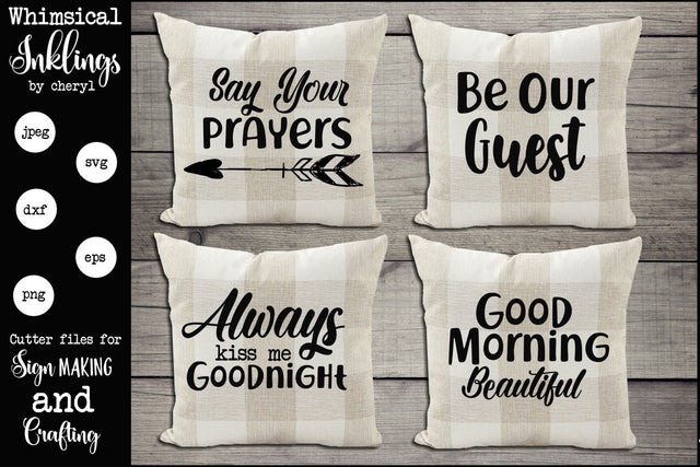 Say Your Prayers SVG Set SVG Whimsical Inklings 