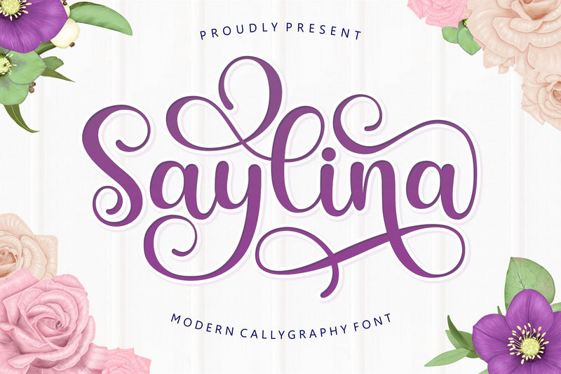 Saylina Font Holydie Studio 