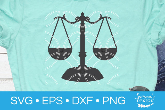 Scales of Justice SVG SVG SavanasDesign 