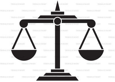 Scales of justice SVG TribaliumArtSF 