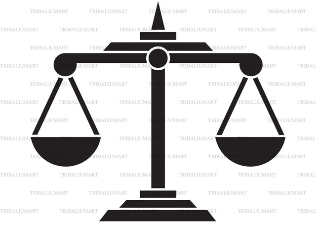 Scales of justice SVG TribaliumArtSF 
