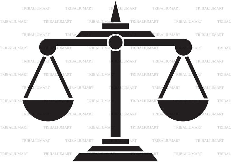 Scales of justice SVG TribaliumArtSF 