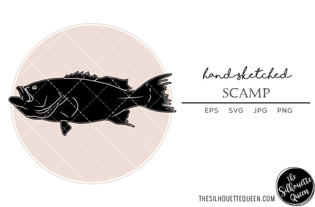 Scamp Hand sketched, hand drawn vector clipart SVG Loveleen Kaur 