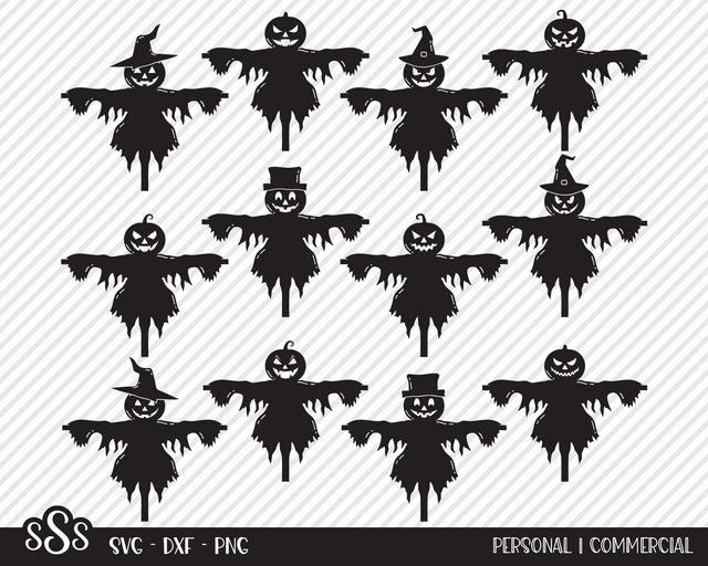 Scarecrow Bundle | Halloween SVG SVG Texas Southern Cuts 