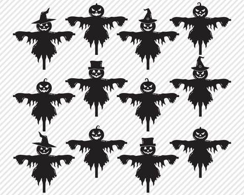 Scarecrow Bundle | Halloween SVG SVG Texas Southern Cuts 