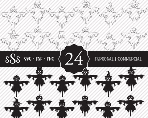 Scarecrow Bundle | Halloween SVG SVG Texas Southern Cuts 