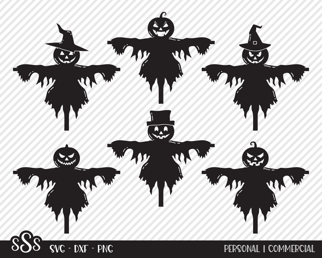 Scarecrow Bundle | Halloween SVG SVG Texas Southern Cuts 